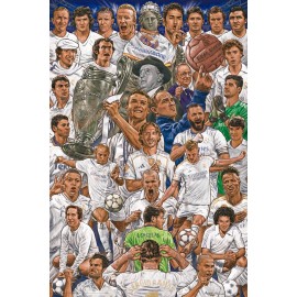 POSTER LEYENDAS DEL MADRID POR MORALES DE LOS RIOS