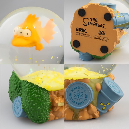 BOLA DE NIEVE THE SIMPSONS BLINKY EL PEZ DE TRES OJOS