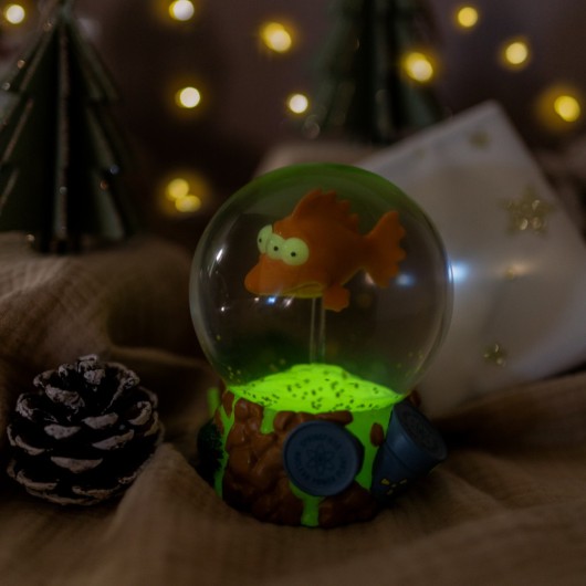 BOLA DE NIEVE THE SIMPSONS BLINKY EL PEZ DE TRES OJOS
