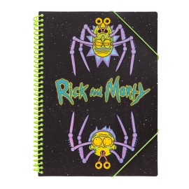 CARPETA DE FUNDAS A4 RICK & MORTY MUTANT