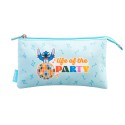 ESTUCHE TRIPLE DISNEY STITCH WAVES