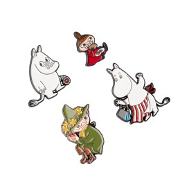 SET DE 4 PINS MOOMIN