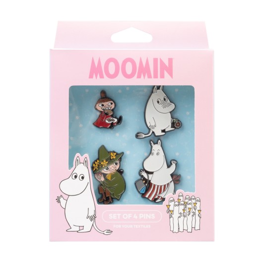 SET DE 4 PINS MOOMIN
