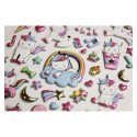 PEGATINAS TWEENY FOAMY UNICORNIOS GLITTER