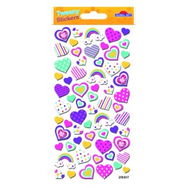 PEGATINAS TWEENY FOAMY CORAZONES ALEGRES 2