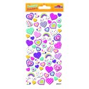 PEGATINAS TWEENY FOAMY CORAZONES ALEGRES