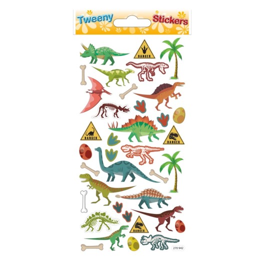 PEGATINAS TWEENY FOAMY DINOSAURIOS