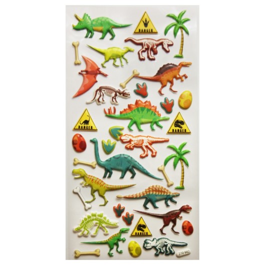 PEGATINAS TWEENY FOAMY DINOSAURIOS
