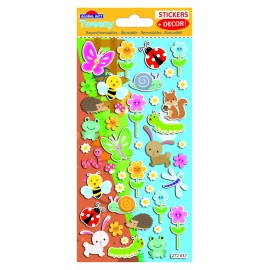 PEGATINAS TWEENY FOAMY DECOR ANIMALES PRIMAVERA