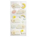 PEGATINAS TOPPER SCRAP & DECO SUEÑOS RELIEVE