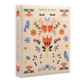 ALBUM FOTO 200 BOLSILLOS 13X20 CM FOLK NORDICO