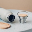 BOTELLA METALICA CON ASA LA GRAN OLA DE KANAGAWA HOKUSAI