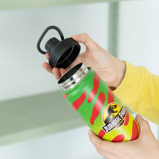 BOTELLA METALICA HOT&COLD 500ML JURASSIC PARK