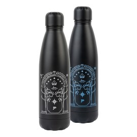 BOTELLA METALICA TERMOCOLORA 750ML EL SEÑOR DE LOS ANILLOS - PUERTA DE MORIA
