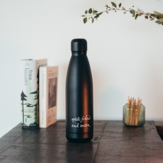 BOTELLA METALICA TERMOCOLORA 750ML EL SEÑOR DE LOS ANILLOS - PUERTA DE MORIA