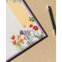 BLOC PLANIFICADOR SEMANAL A3 WILD FLOWERS ALEMAN