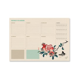 BLOC PLANIFICADOR SEMANAL A4 JAPANESE INGLES