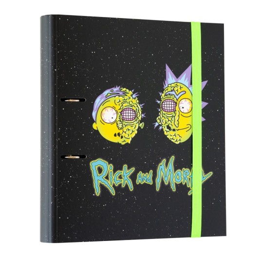 CARPETA 2 ANILLAS RICK & MORTY MUTANT