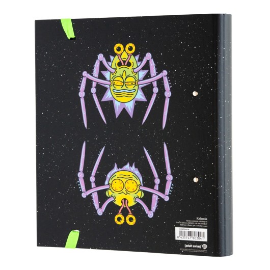 CARPETA 2 ANILLAS RICK & MORTY MUTANT