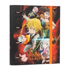 CARPETA 4 ANILLAS PREMIUM THE SEVEN DEADLY SINS