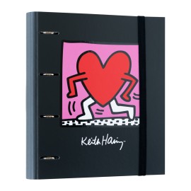 CARPETA 4 ANILLAS KEITH HARING