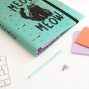 CARPETA 4 ANILLAS MEOW MEOW WEIRD CATS