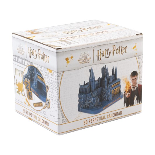 CALENDARIO PERPETUO 3D HARRY POTTER HOGWARTS