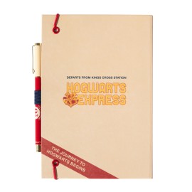 CUADERNO PREMIUM A5 CON BOLIGRAFO HARRY POTTER PLATAFORMA 9 3/4 2
