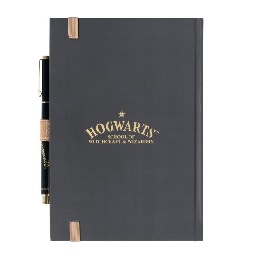 CUADERNO PREMIUM A5 CON BOLIGRAFO HARRY POTTER HOGWARTS