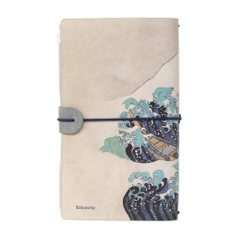 CUADERNO DE VIAJE LA GRAN OLA DE KANAGAWA HOKUSAI 2