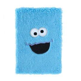 CUADERNO PREMIUM A5 TAPA FELPA BARRIO SESAMO