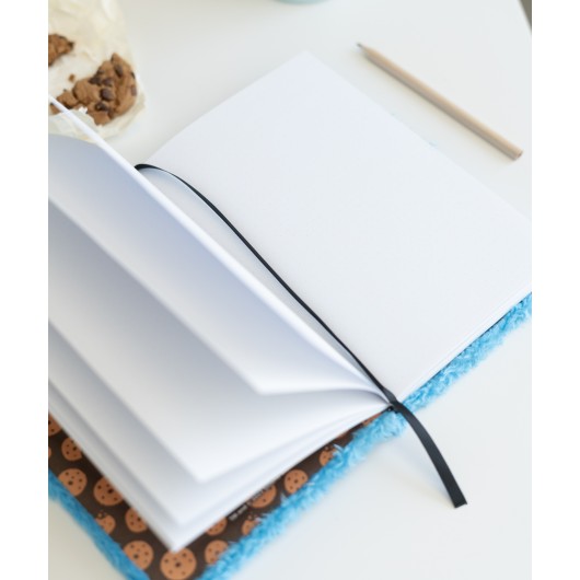 CUADERNO PREMIUM A5 TAPA FELPA BARRIO SESAMO