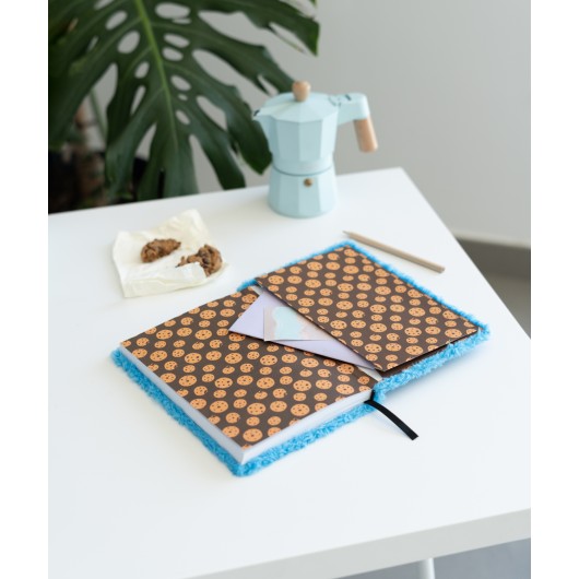 CUADERNO PREMIUM A5 TAPA FELPA BARRIO SESAMO