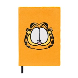 CUADERNO PREMIUM A5 TAPA FELPA GARFIELD