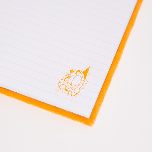 CUADERNO PREMIUM A5 TAPA FELPA GARFIELD