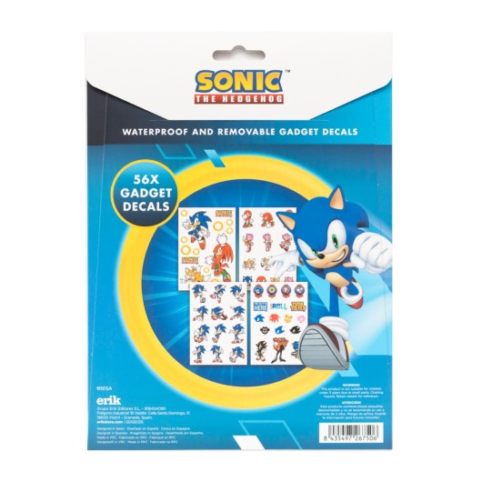 PEGATINAS REUTILIZABLES SONIC