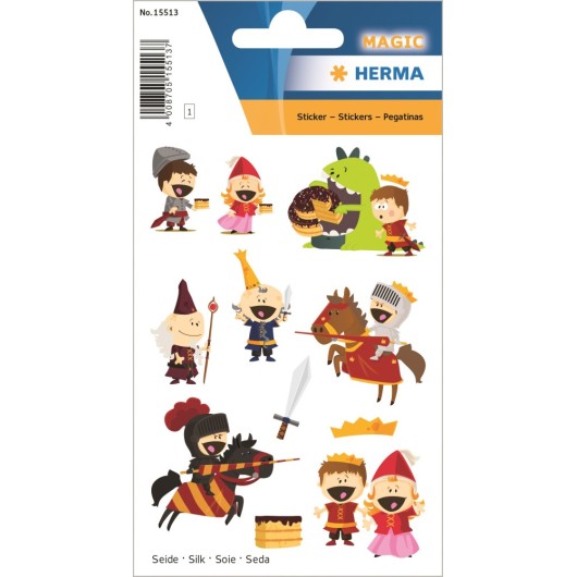 PEGATINAS MAGIC LITTLE KNIGHT SILK