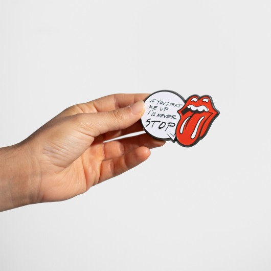 IMAN THE ROLLING STONES