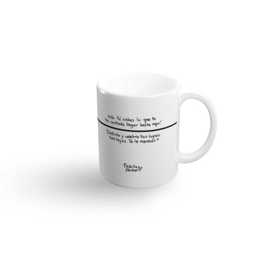 TAZA PEDRITA PARKER TENER EXITO