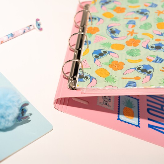 CARPETA 4 ANILLAS POLIPROPILENO DISNEY STITCH
