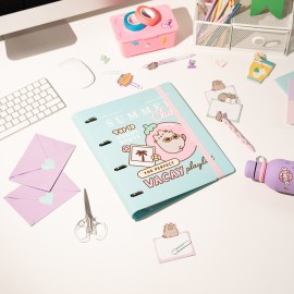 CARPETA 4 ANILLAS POLIPROPILENO PUSHEEN 2
