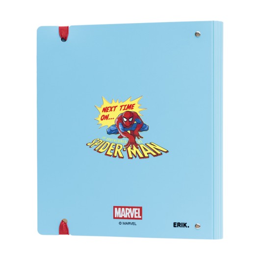 CARPETA 4 ANILLAS POLIPROPILENO MARVEL SPIDERMAN