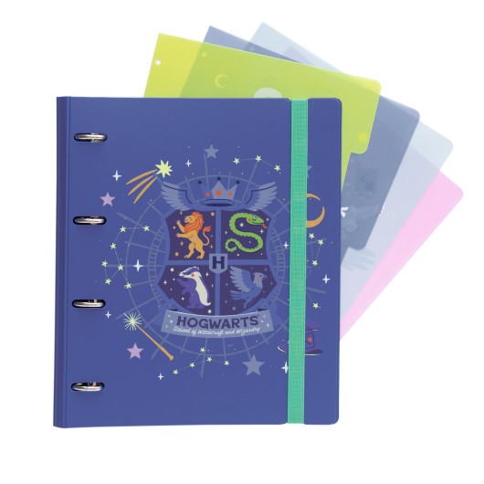 CARPETA 4 ANILLAS POLIPROPILENO HARRY POTTER