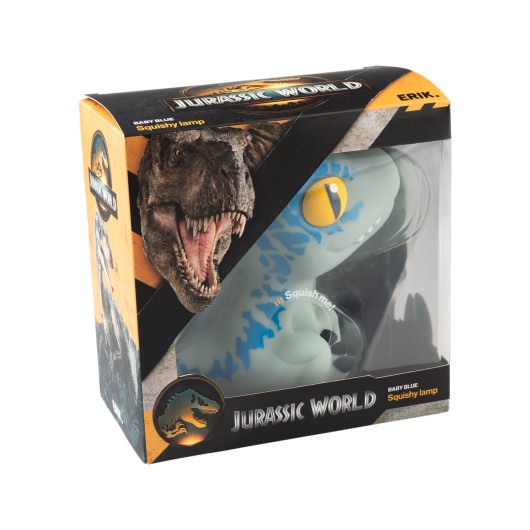 LAMPARA SQUISHY JURASSIC WORLD BLUE