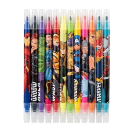 SET DE 12 ROTULADORES BORRABLES MARVEL VENGADORES