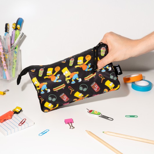 ESTUCHE TRIPLE THE SIMPSONS BART