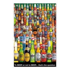POSTER CERVEZAS TO BEER OR NOT TO BEER