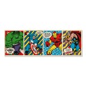 POSTER PUERTA MARVEL COMICS TRIPTICO