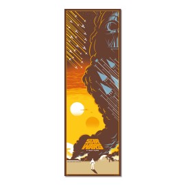 POSTER PUERTA STAR WARS EPISODIO IV