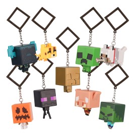 LLAVEROS BACKPACK BUDDIES MINECRAFT SERIE 3 CDU 24 UNIDADES